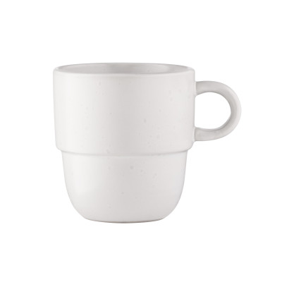 ARDESTO Чашка Trento, 390 мл , біла, кераміка ARDESTO Чашка Trento, 390 мл , біла, кераміка