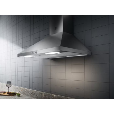 Витяжка Electrolux купольна, 60см, 420м.куб/год., нерж (LFC316X)