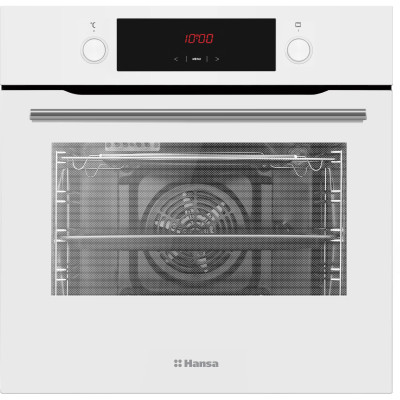 Комплект Hansa (духовка електрична + емальована газова поверхня), білий