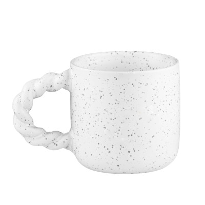 Чашка ARDESTO My heart, 300мл, кераміка, сірий світлий