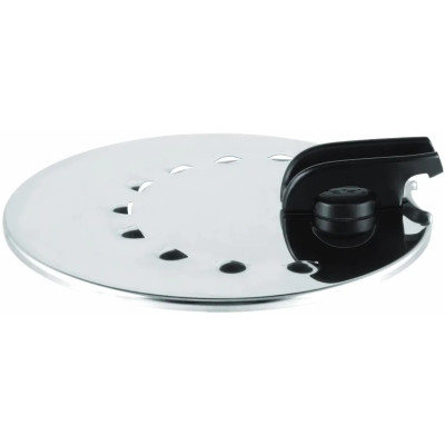 Кришка із захистом від розбризкування Tefal Ingenio, 20-28см, нержавіюча сталь, пластик Кришка із захистом від розбризкування Tefal Ingenio, 20-28см, нержавіюча сталь, пластик