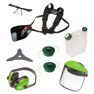 Verto Тример садовий бензиновий 42.7см.куб 1.2к.с. ліска 46см ніж 25.5см 7.3кг Verto Тример садовий бензиновий 42.7см.куб 1.2к.с. ліска 46см ніж 25.5см 7.3кг