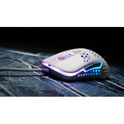 Миша Xtrfy M42, USB-A, RGB,  білий