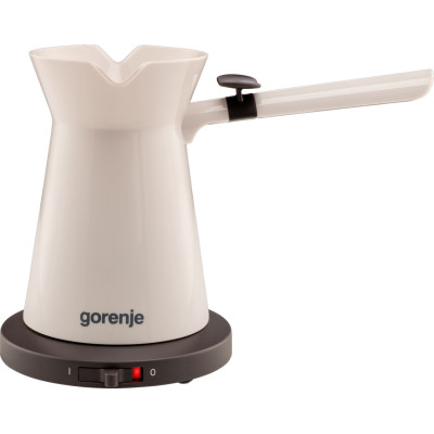 Кавоварка Gorenje електротурка 0.35л, мелена, на 2 чашки, бежевий