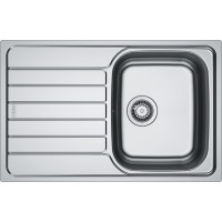 Мийка кухонна Franke Spark, нерж.сталь, прямокутник, з крилом, 780х500х340мм, чаша - 1, врізна, SKL 611-78, нерж декор Мийка кухонна Franke Spark, нерж.сталь, прямокутник, з крилом, 780х500х340мм, чаша - 1, врізна, SKL 611-78, нерж декор