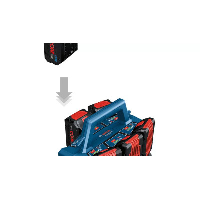 Зарядний пристрій Bosch Professional GAL 18V6-80 14.4/18В 1.8кг Зарядний пристрій Bosch Professional GAL 18V6-80 14.4/18В 1.8кг