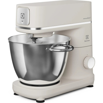 Кухонна машина Electrolux, 1200Вт, чаша-метал, корпус-метал, насадок-4, білий Кухонна машина Electrolux, 1200Вт, чаша-метал, корпус-метал, насадок-4, білий