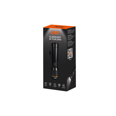 2E Ліхтар ручний акумуляторний FLBL2650, USB-C, 5000мА•год, 2000лм, 20Вт, 5 функцій освітлення, IP44