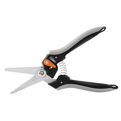 Секатор плоскостной Neo Tools, d реза 6мм, 210мм, 184г