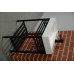 Набір для ванної кімнати ARDESTO, тумба металева, 595х370х760мм, чорн.+ умивальник Anna, 600х380х110мм, білий