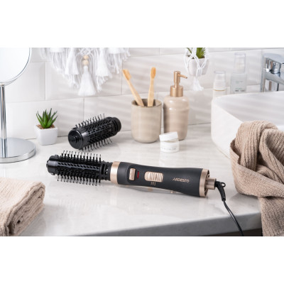 Фен-щітка ARDESTO Gemini, 1000Вт, 2 режими, чорний