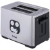 Тостер Tefal Cube 900Вт, метал/пластик, чорний