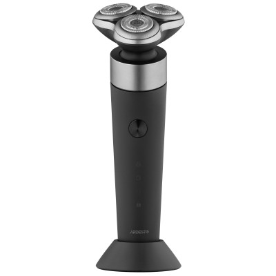 Бритва електр. ARDESTO роторна SHRR-B5WDR, 5Вт,  бритв.головок-3, Li-Ion, сух.+волог., чорний