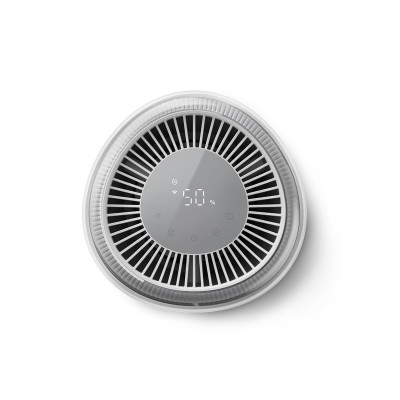 Зволожувач повітря Philips традиційне зволоження Series 5000, 56м2, 4.5л, 400мл/г, електр. кер-ння, режим сну, нічник, білий Зволожувач повітря Philips традиційне зволоження Series 5000, 56м2, 4.5л, 400мл/г, електр. кер-ння, режим сну, нічник, білий