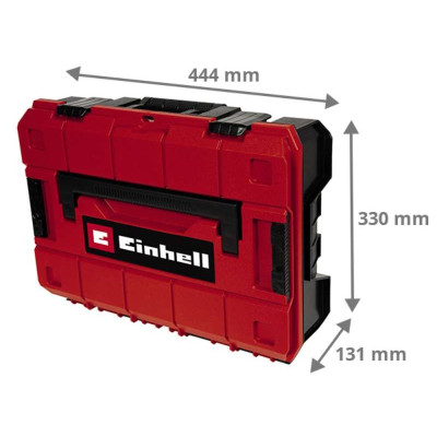 Einhell Кейс для інструменту E-Case S-F, 13.1х44.4х33см, поролоновий вкладиш Grid Foam Set, пластик
