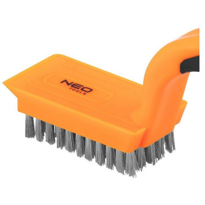 Щетка проволочная Neo Tools прямая, 5х11 рядов, прямая проволока 0.3мм, 1800мм, двухкомпонентная рукоятка 39-051 Щетка проволочная Neo Tools прямая, 5х11 рядов, прямая проволока 0.3мм, 1800мм, двухкомпонентная рукоятка 39-051