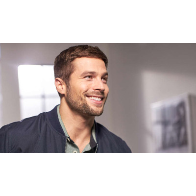 Машинка для стриження  Philips Series 5000, акум., роторний мотор, насадок-2, кейс, сталь, чорно-сірий