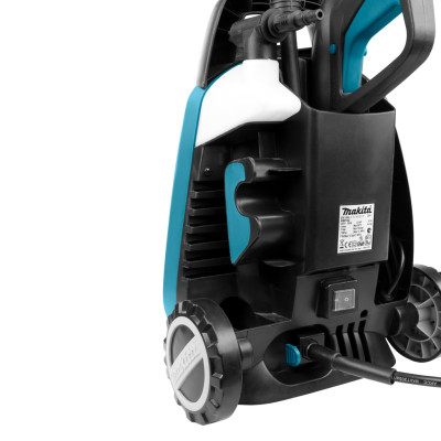 Минимойка высокого давления Makita HW102, 1300Вт, 100бар, 360л/ч, шланг 5м, 5.8кг (HW102)