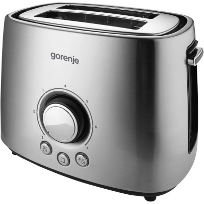 Тостер Gorenje 1000Вт, метал (T1000E)