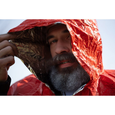 Дощовик Neo Tools, поліпропілен, водонепроникний, з системою енергозбереження, помаранчевий