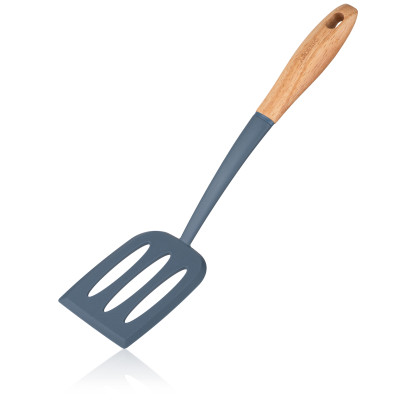 Лопатка з прорізами ARDESTO Midori, 34.5см, нейлон, дерево, синій