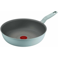Сковорода ВОК Tefal Halo EUCALYPTUS, 26см, алюміній, бакеліт, сірий Сковорода ВОК Tefal Halo EUCALYPTUS, 26см, алюміній, бакеліт, сірий