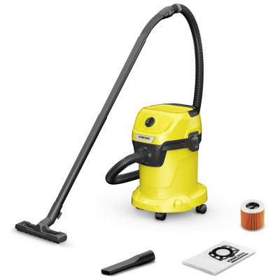 Пилосос професійний Karcher WD 3 V-17/4/20 1000Вт контейнер 17л 4.53кг