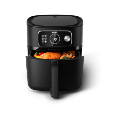 Мультипіч Philips HD9876/90, 2200Вт, чаша-8.3л, механічне керув., 22 авто. програм, пластик, чорний Мультипіч Philips HD9876/90, 2200Вт, чаша-8.3л, механічне керув., 22 авто. програм, пластик, чорний