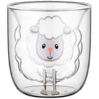 ARDESTO Набір чашок з подвійними стінками 300мл, 2шт, боросилікатне скло, прозорий ARDESTO Набір чашок з подвійними стінками 300мл, 2шт, боросилікатне скло, прозорий