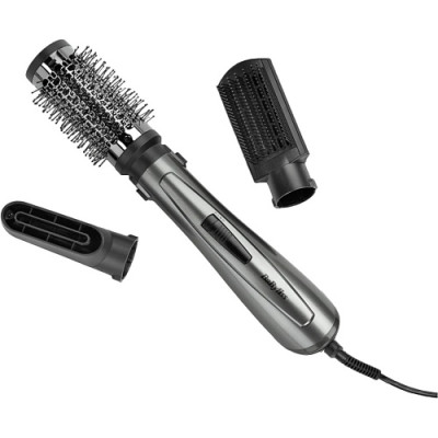 Фен-щітка Babyliss Xanadu, 1000Вт, 2 режими, хол. обдув, 2 насадки, сірий Фен-щітка Babyliss Xanadu, 1000Вт, 2 режими, хол. обдув, 2 насадки, сірий