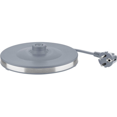 Электрочайник Amica 1.7л, пластик, серый