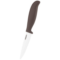 Ніж керамічний універсальний ARDESTO Fresh, 10см, кераміка, пластик, коричневий Ніж керамічний універсальний ARDESTO Fresh, 10см, кераміка, пластик, коричневий