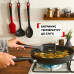 Ложка Tefal Ingenio+, пластик, червоно-чорний Ложка Tefal Ingenio+, пластик, червоно-чорний