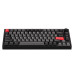 Клавіатура механічна Lemokey  P1 Pro 84Key, Keychron Super Banana, WL/BT/USB-A, QMK/VIA, Hot-Swap, EN/UKR, RGB,  Knob, Carbon Black