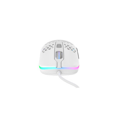 Миша Xtrfy M42, USB-A, RGB,  білий