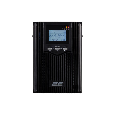 Источник бесперебойного питания 2E PS1000L, 1000VA/800W, на внешние АКБ 2*12В, 2xSchuko+1xC13 (2E-PS1000L)
