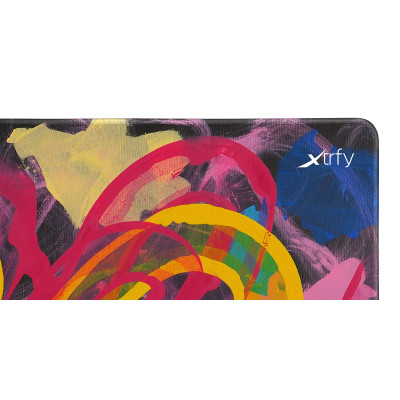 Ігрова поверхня Xtrfy GP4 Street Pink, L (460 x 400 x 4мм), рожевий