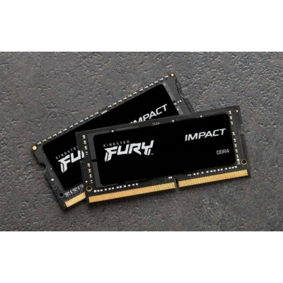 Kingston Пам'ять до ноутбука DDR4 3200 16GB FURY Impact Kingston Пам'ять до ноутбука DDR4 3200 16GB FURY Impact