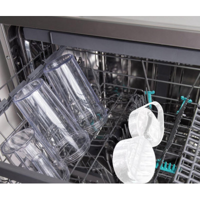 Gorenje Блендер стаціонарний 1000Вт, чаша-750мл, подрібнювач, білий-нерж