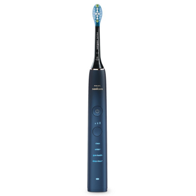 Щітка зубна електр. Philips, Sonicare DiamondClean 9000 Series, 62т. колив/хв, насадок-1, футляр, Bluetooth, чорний Щітка зубна електр. Philips, Sonicare DiamondClean 9000 Series, 62т. колив/хв, насадок-1, футляр, Bluetooth, чорний