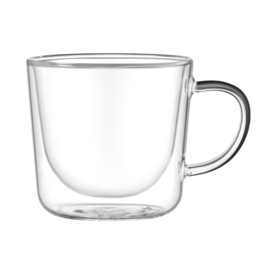 Набір чашок з ручками і подвійними стінками Ardesto, 450мл, 2шт, боросилікатне скло, прозорий (AR2645BH) Набір чашок з ручками і подвійними стінками Ardesto, 450мл, 2шт, боросилікатне скло, прозорий (AR2645BH)