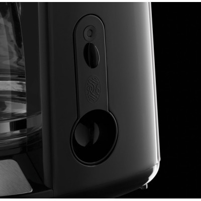 Кофеварка Russell Hobbs капельная Adventure, 1.25л, молотый, черно-серебристый, черно-серебристый