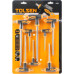 Викрутка Tolsen Т-подібні, Тorx 10-50, сталь CrV набір 8шт Викрутка Tolsen Т-подібні, Тorx 10-50, сталь CrV набір 8шт