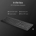 Клавіатура мембранна HP 230, 106key, WL, EN/UK, чорний