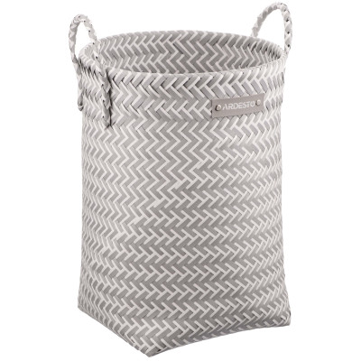 Кошик ARDESTO Vigor 30х30х40см, поліпропілен, метал, сірий
