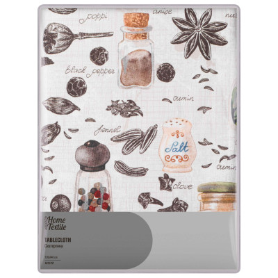 Скатертина ARDESTO Spice 120х140см, 90% поліестер, 10% бавовна