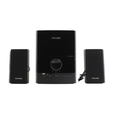 Microlab Акустична система M-500U 2.1, 40W, mini-jack/USB/SD, пк, чорний Microlab Акустична система M-500U 2.1, 40W, mini-jack/USB/SD, пк, чорний