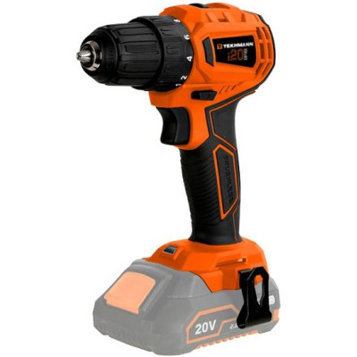 Шурупокрут-дриль акумуляторний Tekhmann TCD-40/i20 BS 20В 40Нм 0-400·1400об/хв без АКБ та ЗП Шурупокрут-дриль акумуляторний Tekhmann TCD-40/i20 BS 20В 40Нм 0-400·1400об/хв без АКБ та ЗП