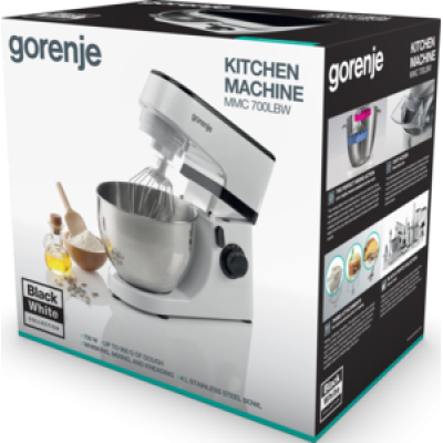 Комбайн кухонний Gorenje, 800Вт, білий