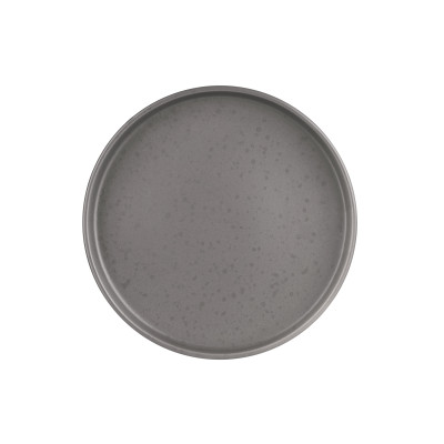 ARDESTO Тарілка десертна Trento, 20,5 см, сіра, кераміка